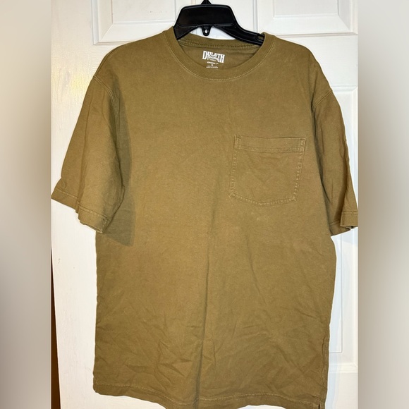 Duluth Trading Co Men's Brown Short Sleeve Tee - Picture 1 of 5